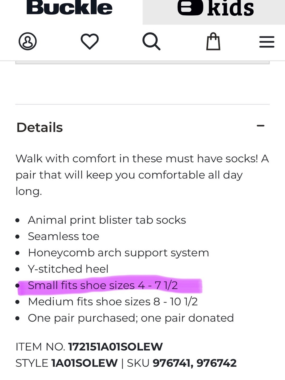 Bombas 3 Pr Lavender Leopard No-Show Blister Tab Socks - Picture 8 of 9